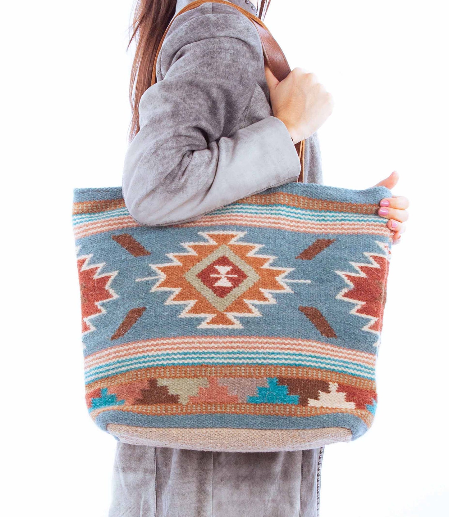 Scully Southwestern Woven Bag