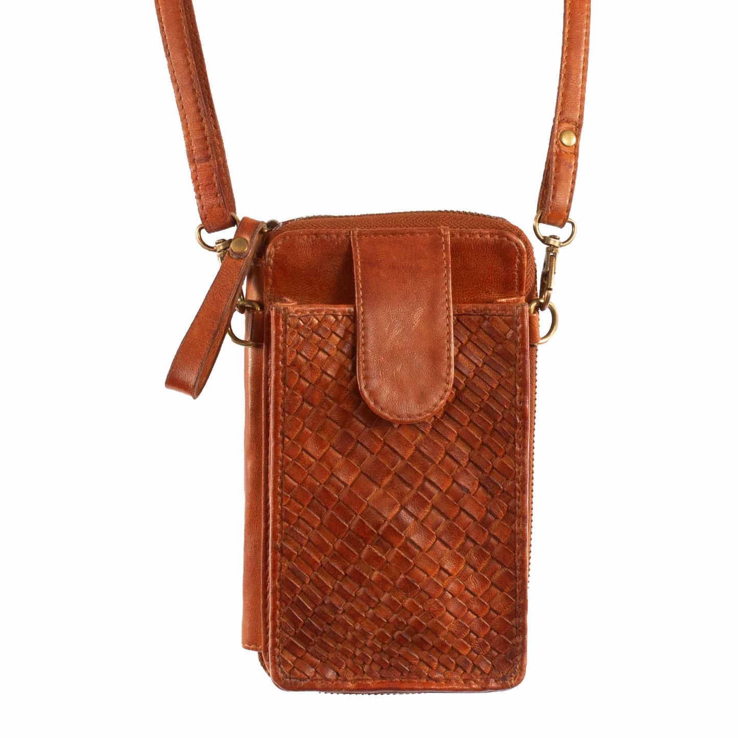 Scully Cognac Compact Bag