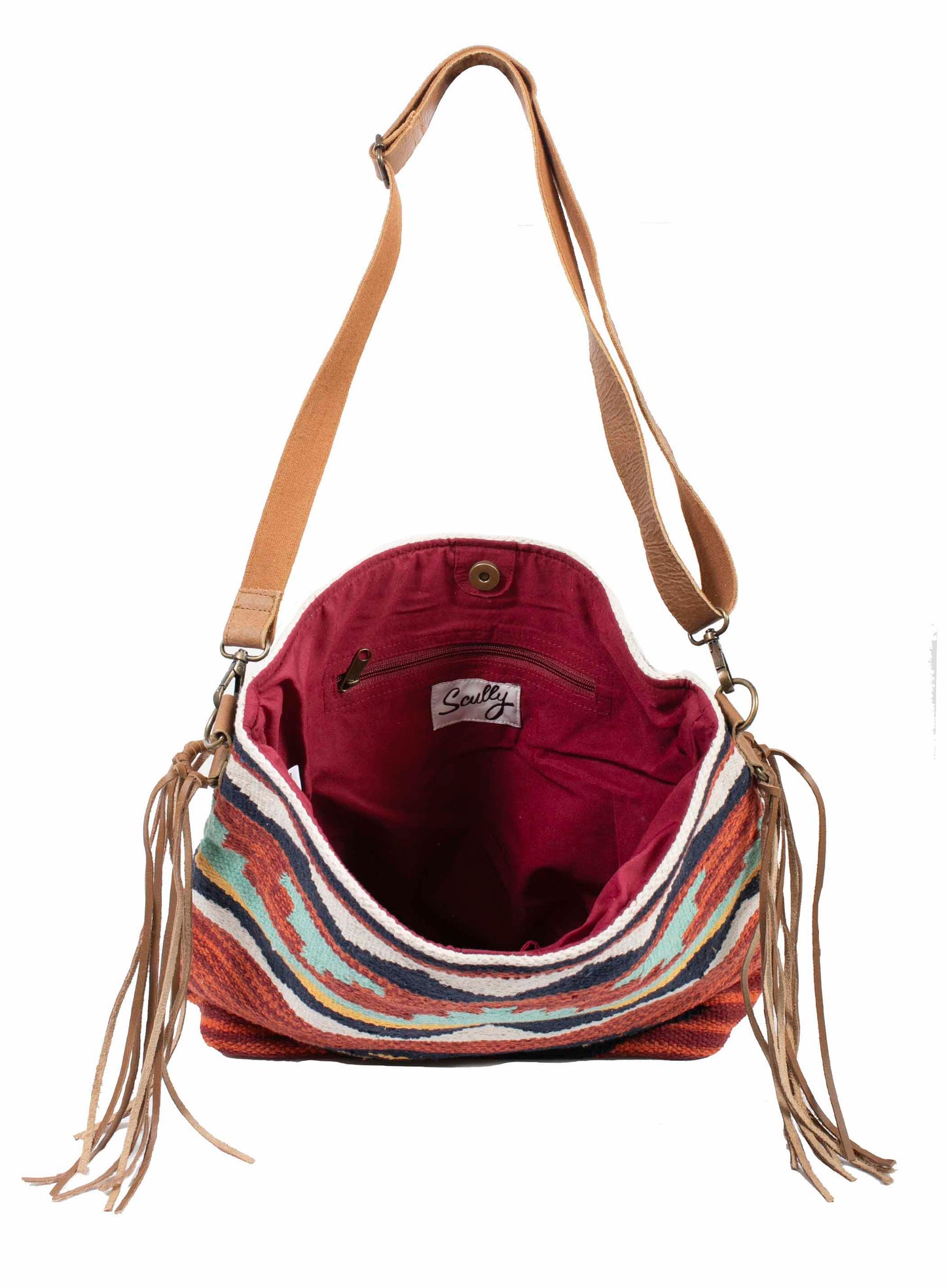 Scully Southwestern Desert Vibes Woven Bag