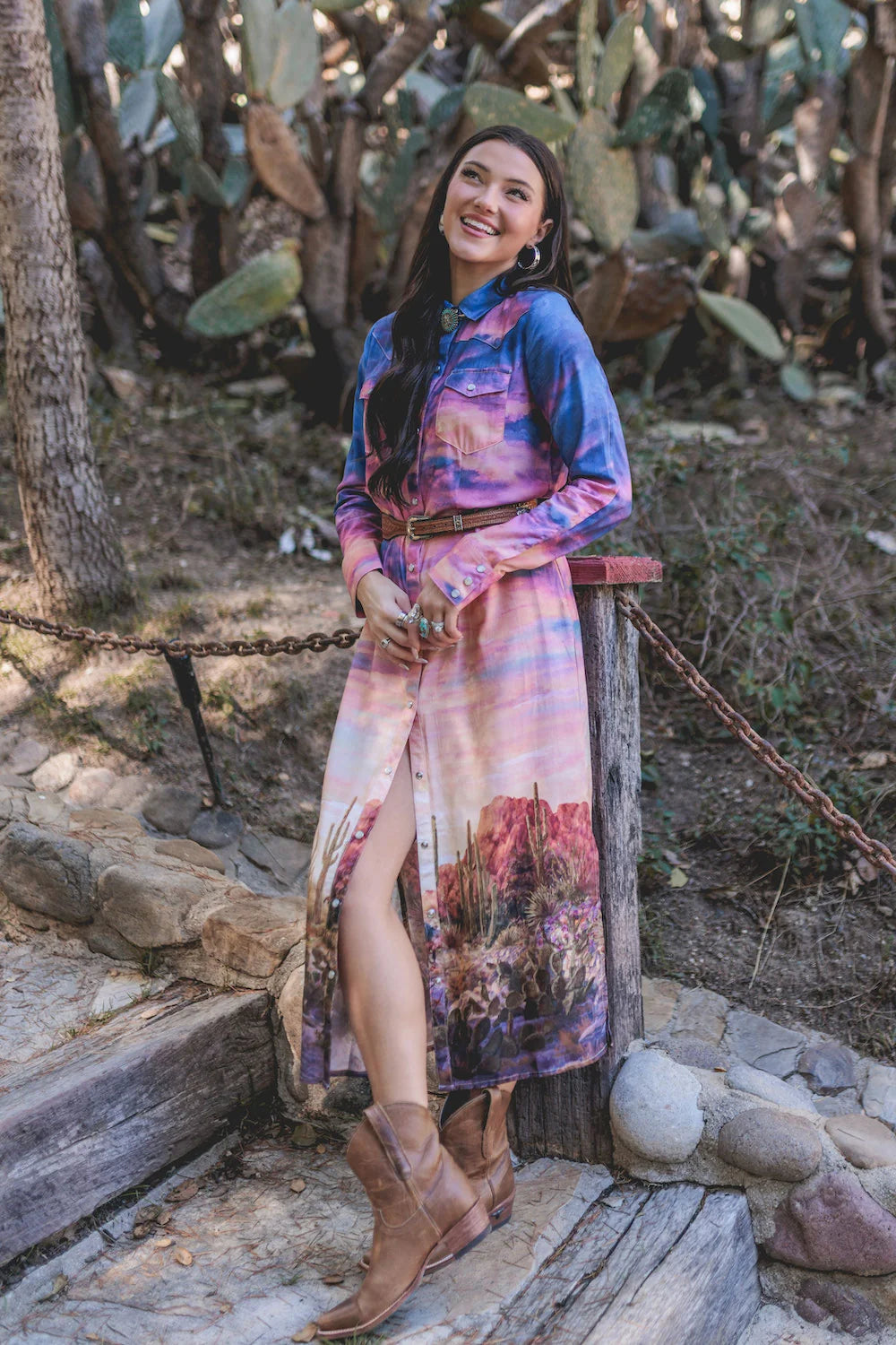 Desert Dawn Sunrise Duster/Dress