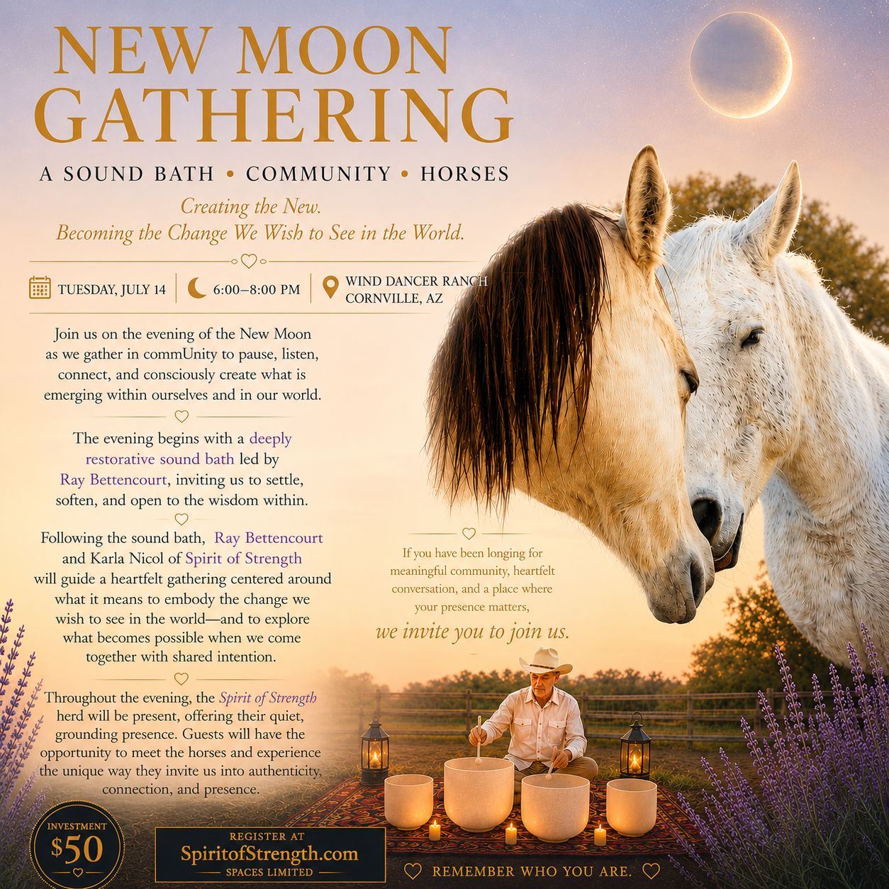 July New Moon Sound Bath Gathering