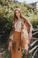 Cowgirl Vibrant Floral Kimono Wrap for Effortless Style