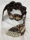 Handcrafted Brown Hearts Leather Belt