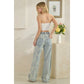 Heart Patchwork Jeans