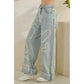 Heart Patchwork Jeans
