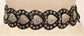 Handcrafted Black Hearts Leather Belt