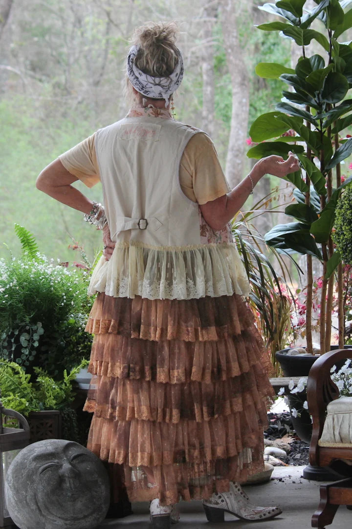 Jaded Gypsy True Romance Skirt - Chocolate