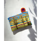 Wild Desert Embroidered Wool Pouch