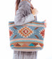 Scully Southwestern Woven Bag