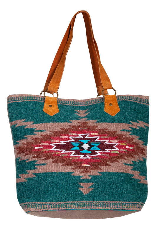 Scully Southwest Maya Wool Tote Bag