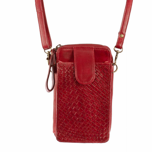 Scully Red Compact Bag