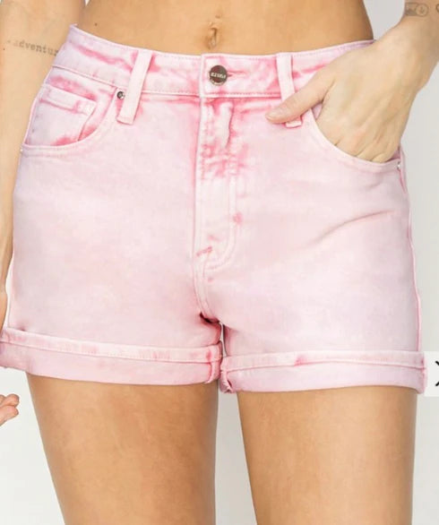Risen Acid Pink Shorts