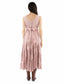 Scully Lace Up Dress - Dusty Pink