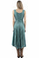 Scully Lace Up Dress - Teal
