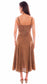 Scully Long Copper Dress