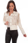 Scully Denim Fringe Embroidered Jacket