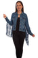 Scully Denim Jacket With Denim Fringe