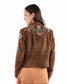 Scully Bohemian Suede Embroidered Beaded Fringe Jacket