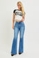 Risen Flare Jeans - Medium Wash