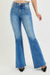 Risen Flare Jeans - Medium Wash