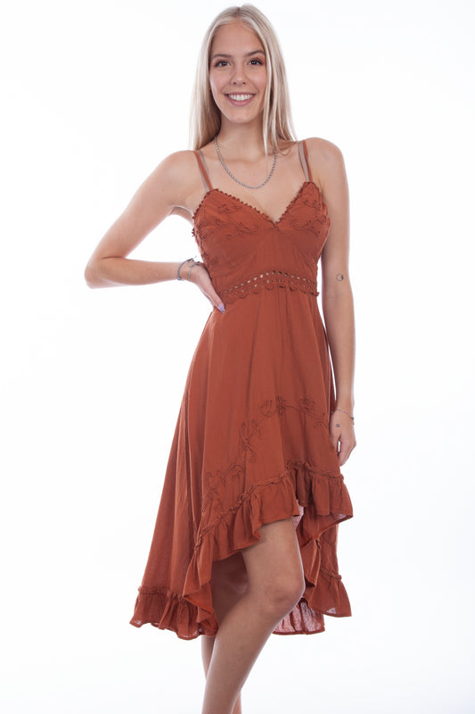 Scully Vintage Inspired Hi-Low Dress