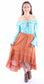 Scully Hi-Lo Ruffle Skirt