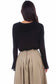 Scully Ruffled Lace Up Top