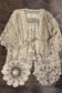 Jaded Gypsy Forever Timeless Split Tails Jacket - Tea Stain