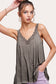 Back Detailed Lace Camisole Tank - 4 colors