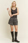 Mineral Washed Ruffle Shorts