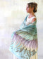 Shovava Blue Vintage Wings Scarf