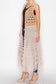 Crochet Vest With Tiered Mesh Layer