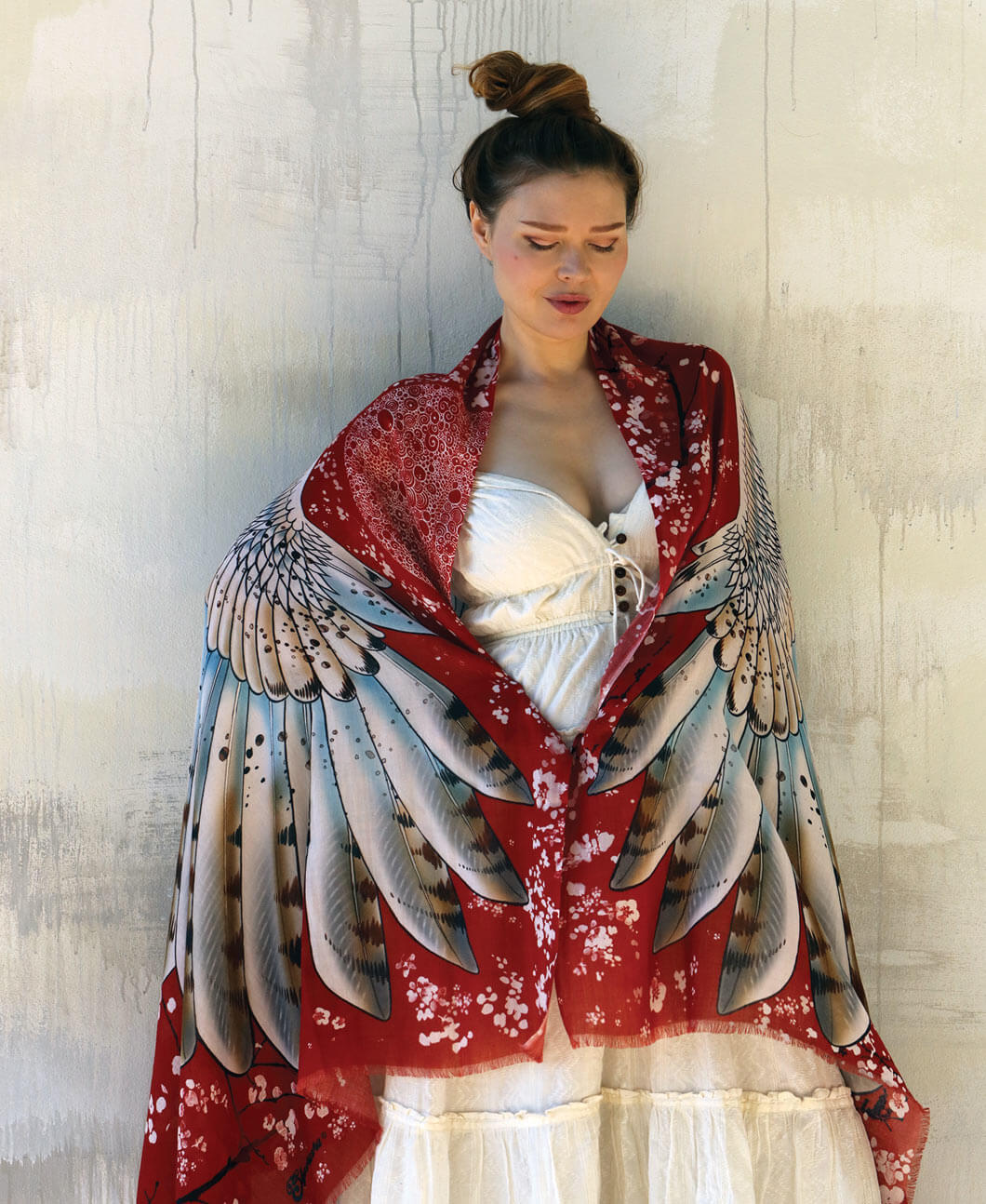 Shovava Cherry Blosson Shawl