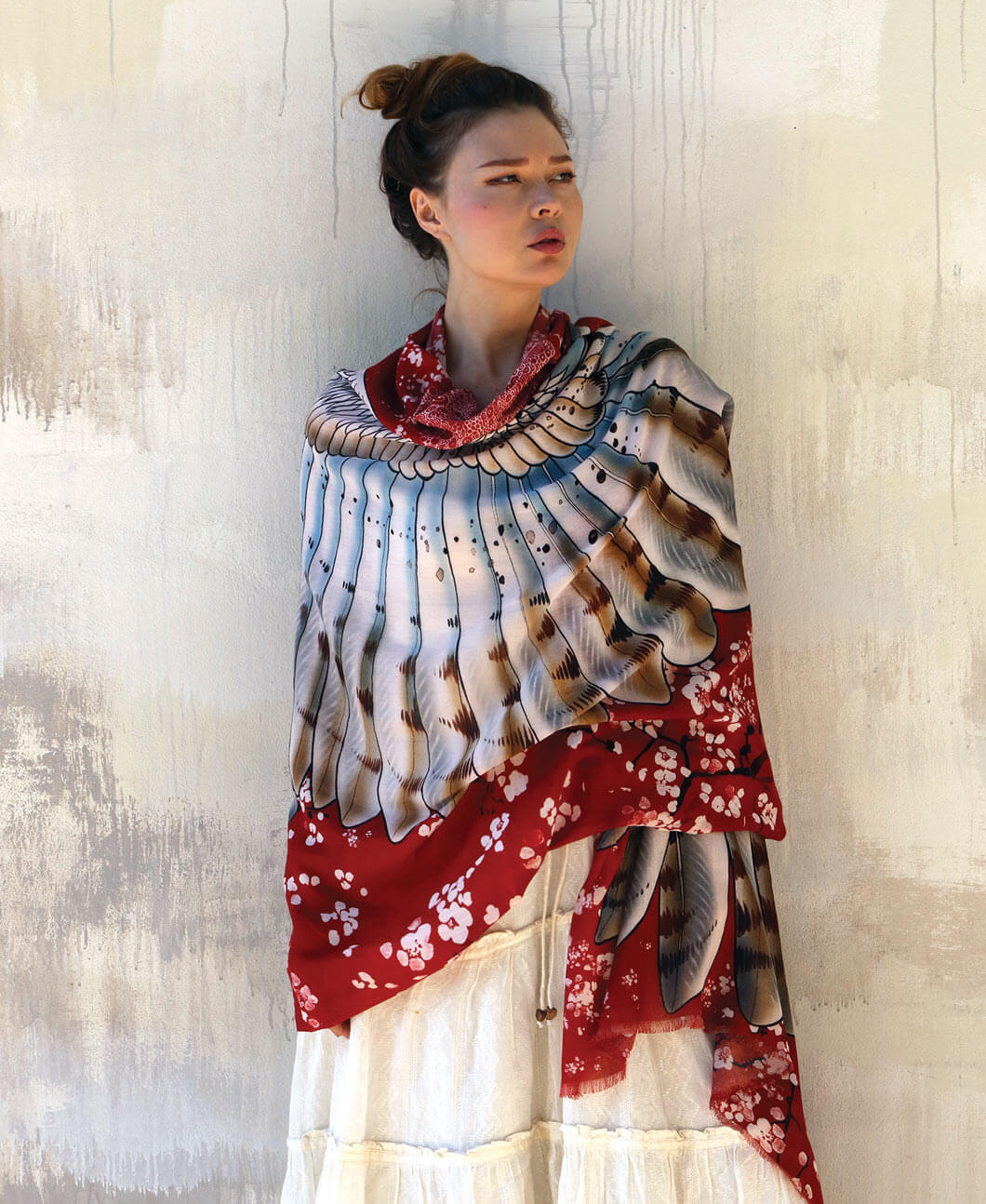 Shovava Cherry Blosson Shawl