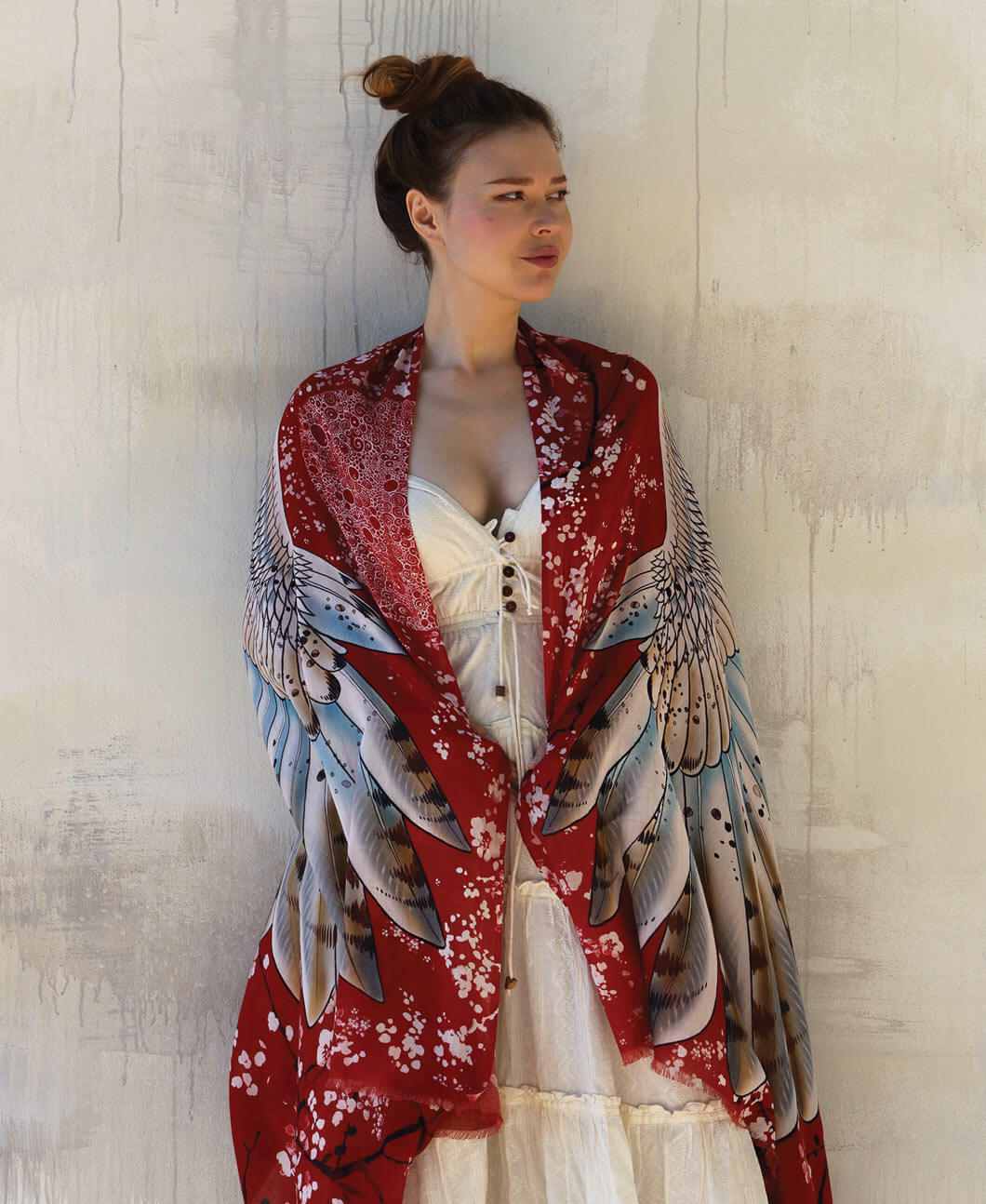 Shovava Cherry Blosson Shawl