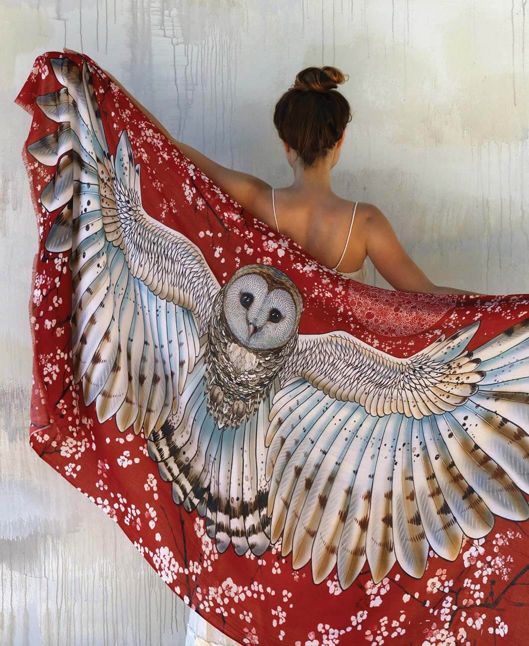 Shovava Cherry Blosson Shawl