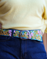 Windswept Embroidered Wool Belt