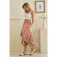 Floral Midi Skirt