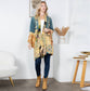 Embroidered Western Boho Shrug