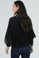 Deep V-Neck Crochet Tie Front Top