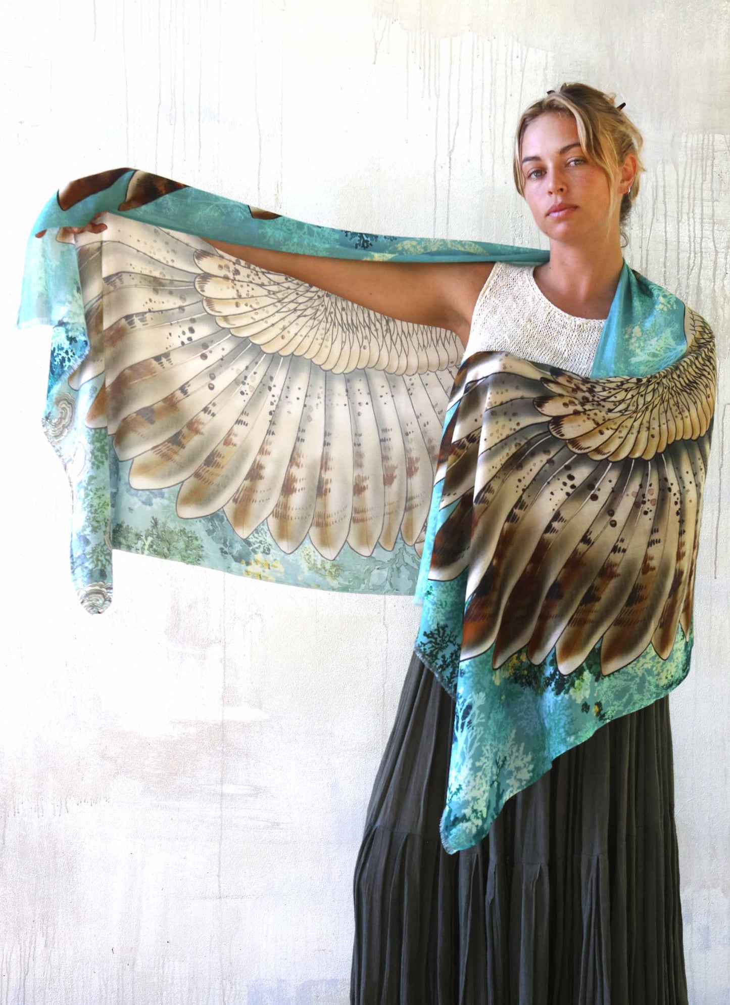 Shovava New Moon Owl Scarf