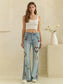 Oli & Hali Floral Heart Embroidery Stretch Jeans