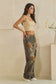 Oli & Hali Burn Out Distressed Wide Leg Pants
