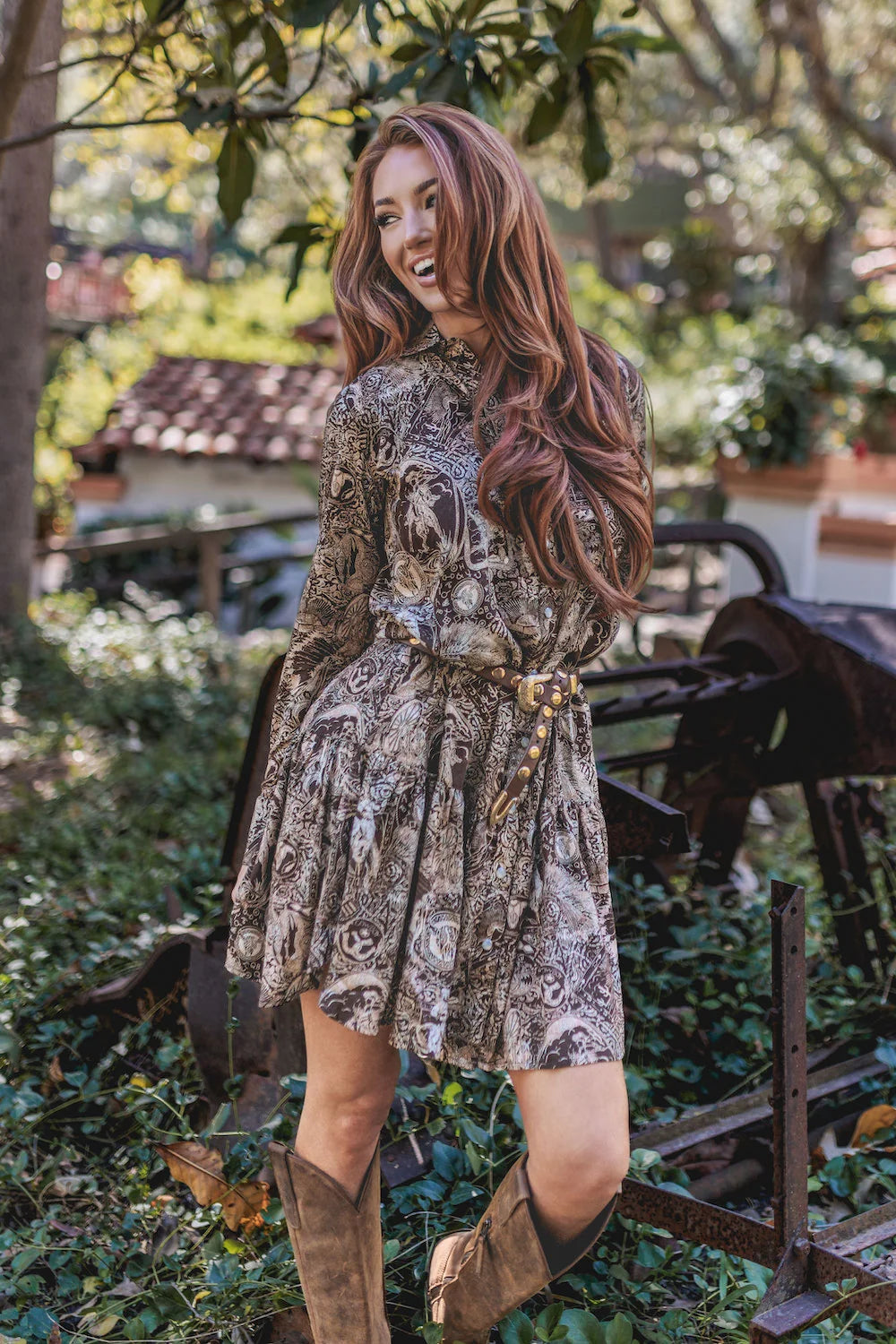 Dakota Dress - Tabacca