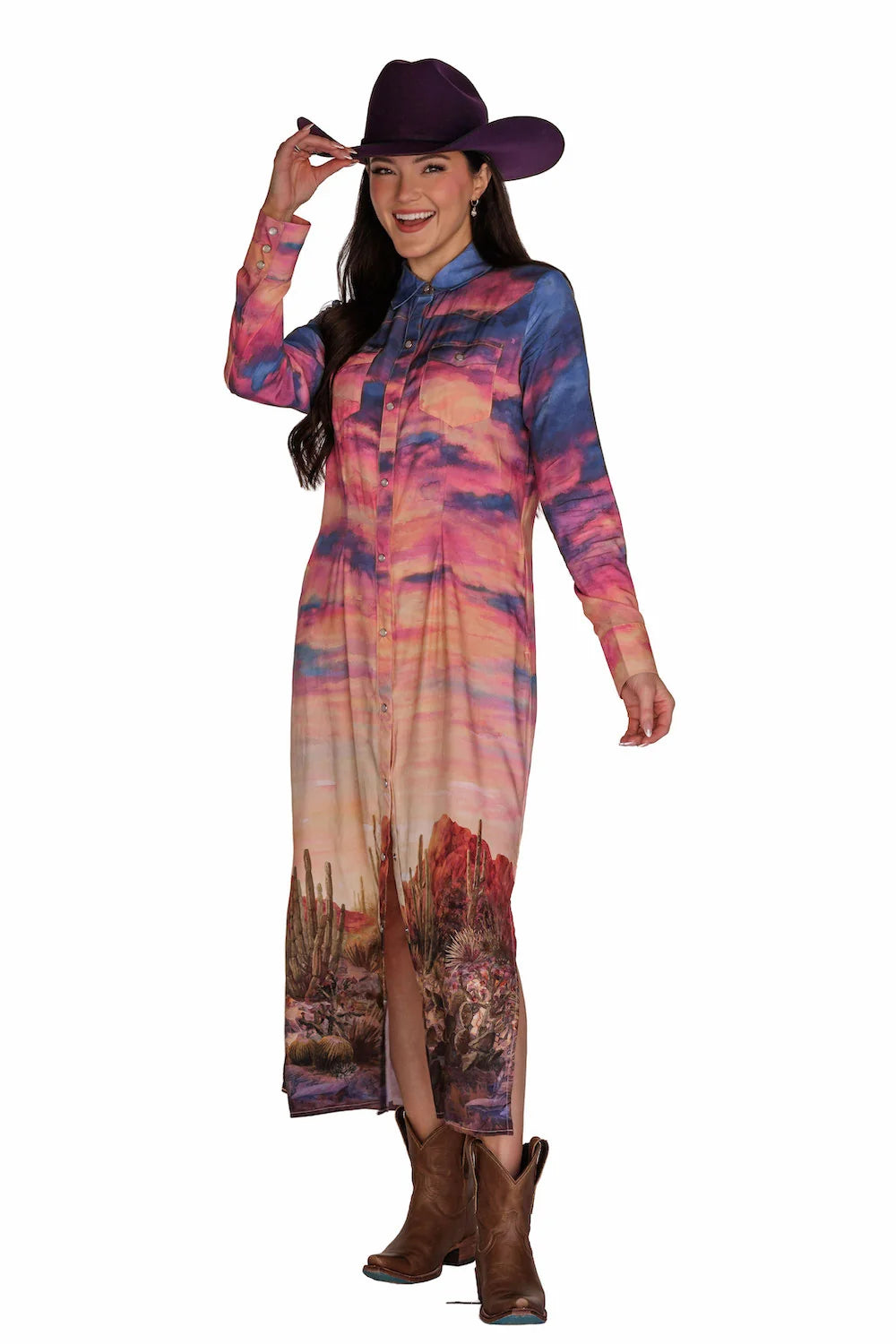 Desert Dawn Sunrise Duster/Dress