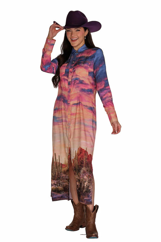 Desert Dawn Sunrise Duster/Dress