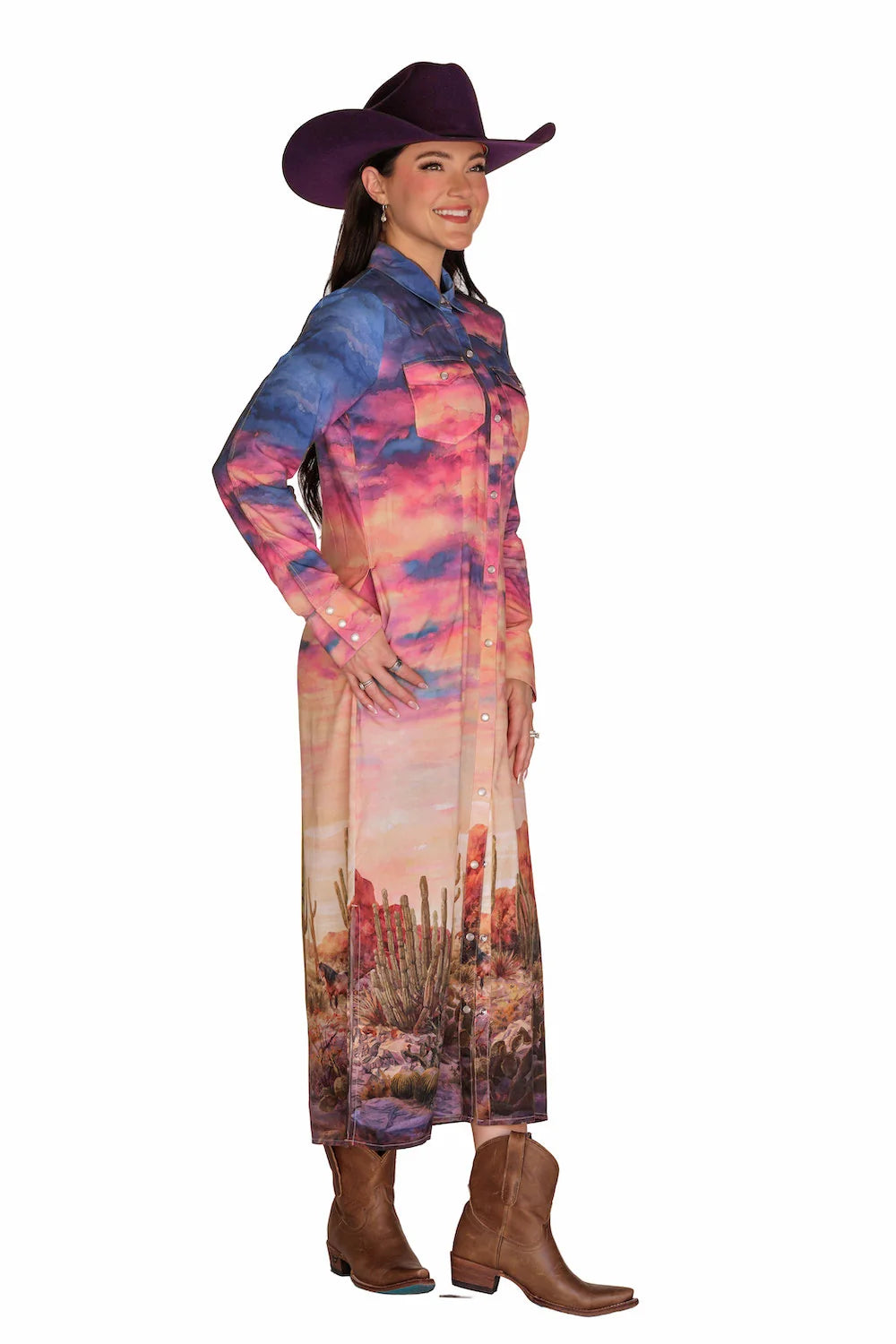 Desert Dawn Sunrise Duster/Dress