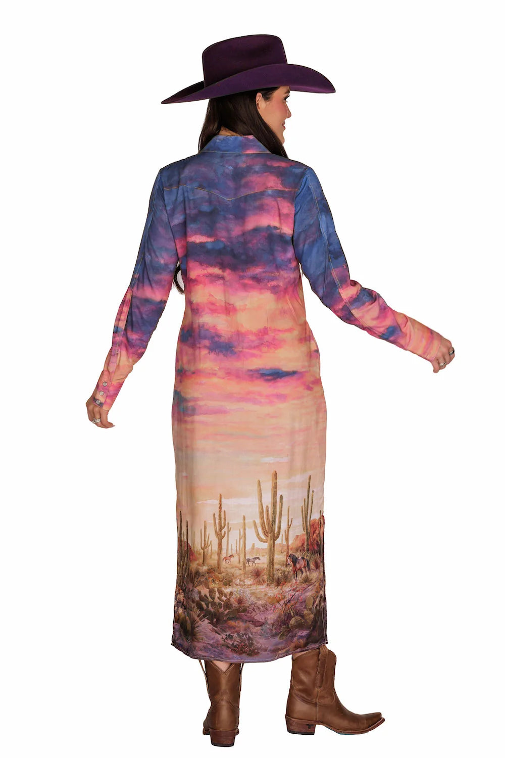Desert Dawn Sunrise Duster/Dress
