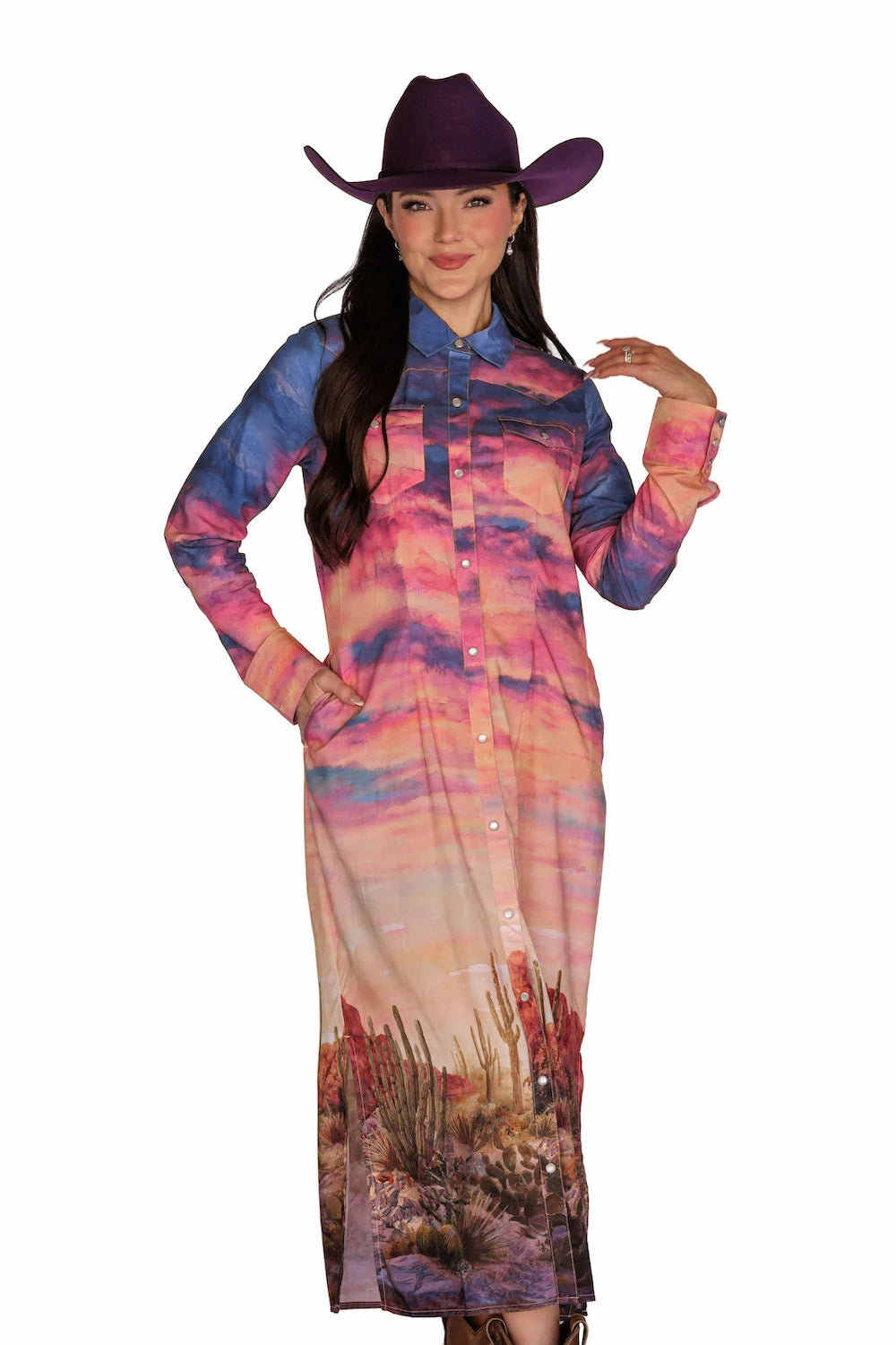 Desert Dawn Sunrise Duster/Dress