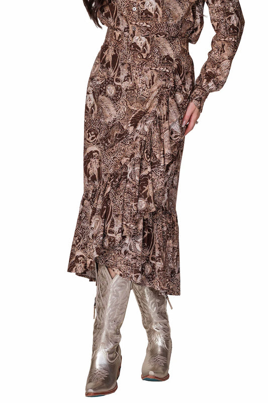 Savannah Skirt - Tabacca